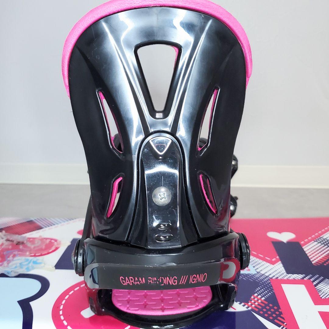 【即滑走OK】kissmark×SALOMON スノボ3点セット 139cm