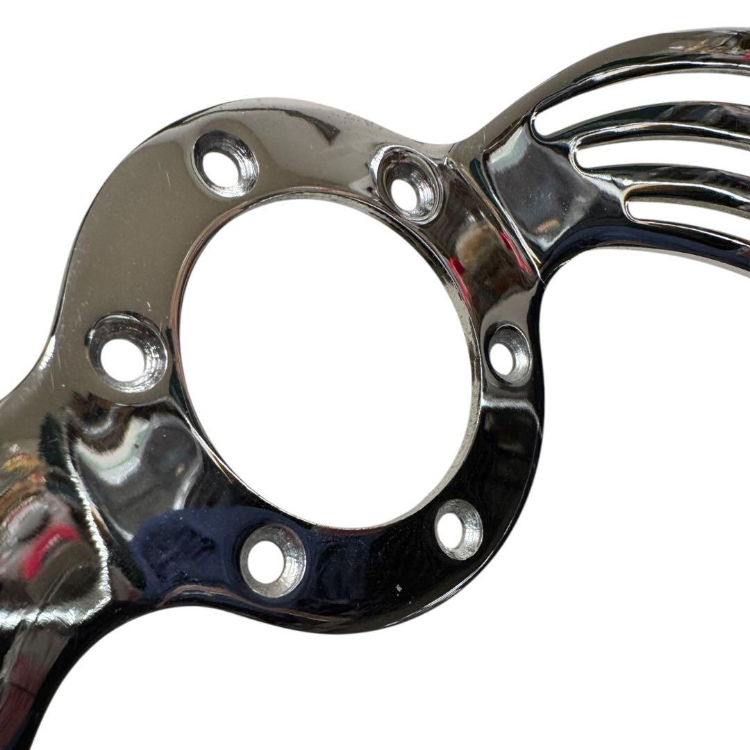 当時物　Junis ジャニス　ウッド　ステアリング　ビレッド　ハンドル