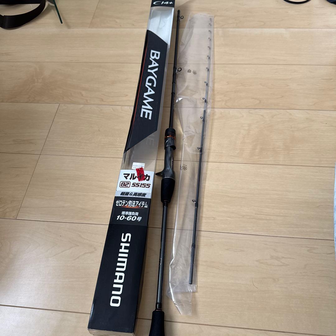 未使用に近いSHIMANO BAYGAME エギングロッド 10-60g
