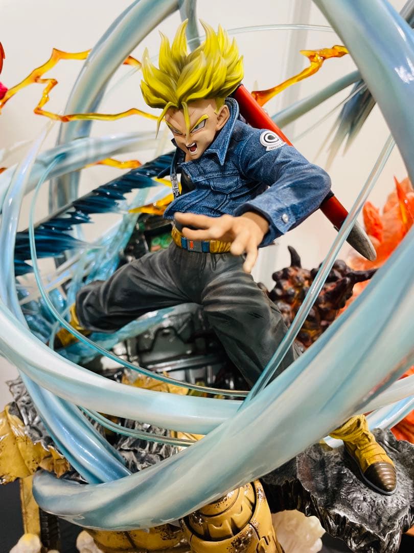 限定絶版ドラゴンボールトランクスガレージキットスタチュー1/6サイズシリアル