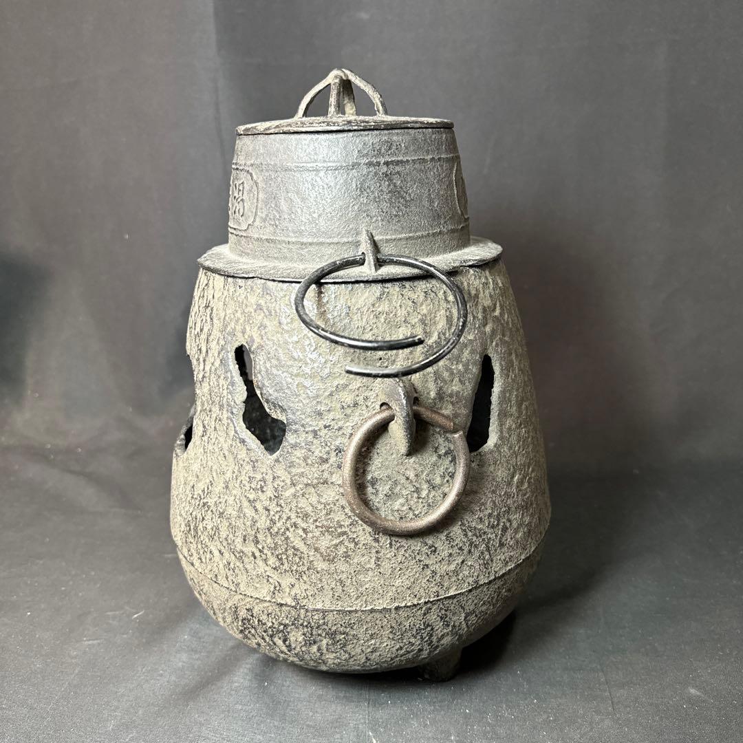 Ｆ06 送料無料　茶釜　朝鮮釜　湯沸かし　風炉釜　煎茶道具　茶道