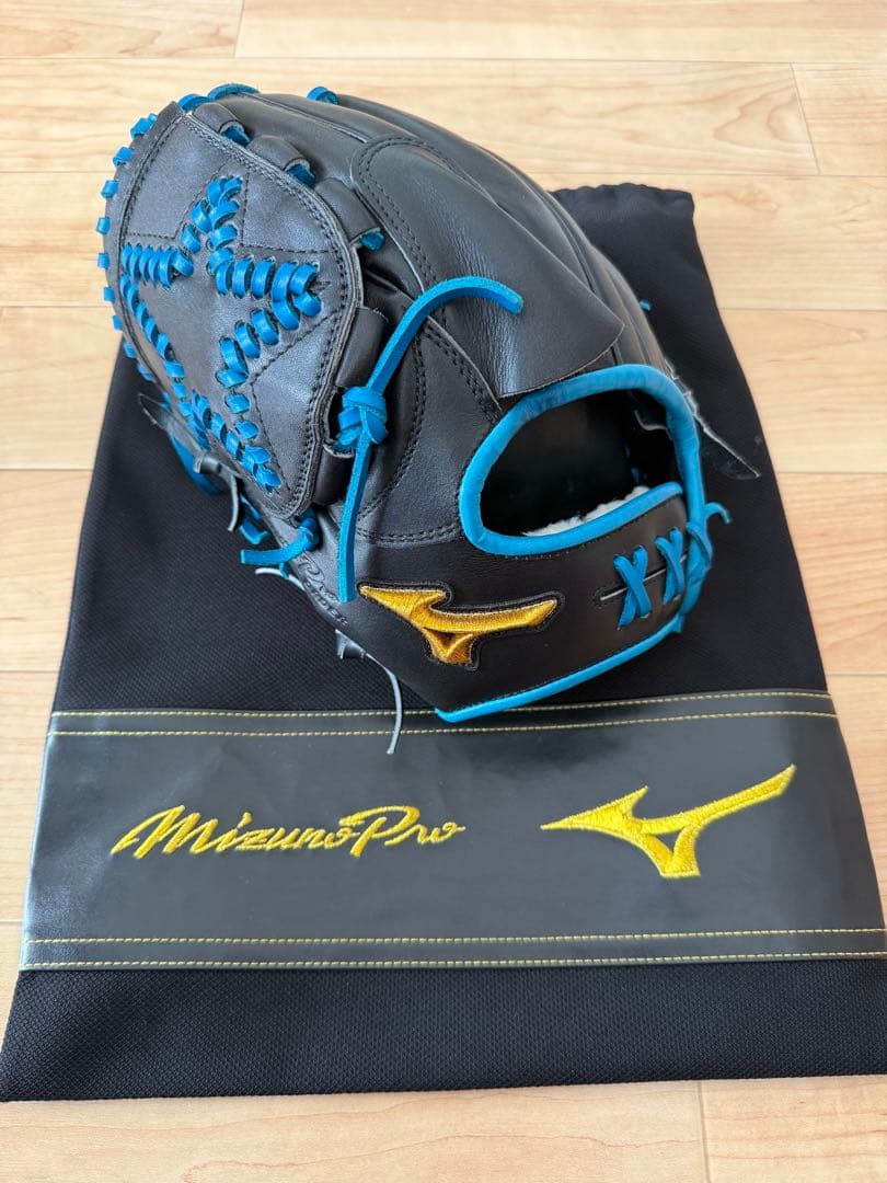 左投げ MizunoPro ミズノプロ 軟式オーダーグローブ　個人名等　刺繍無し