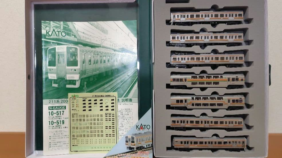 KATO 211系2000番台 7両基本セット+3両増結セット