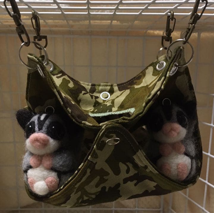 モモンガハウス（迷彩・恐竜柄）春（冬）秋仕様  1850円