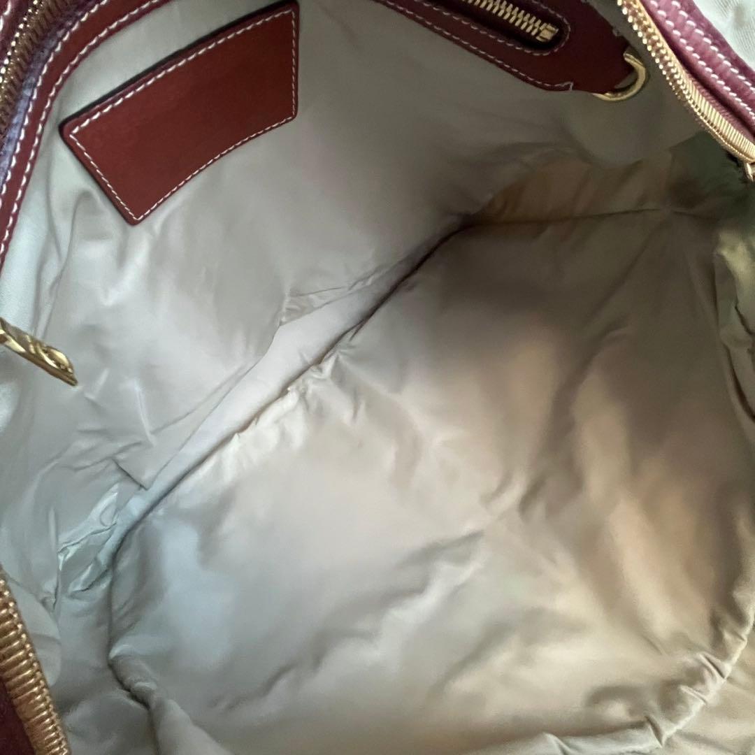 ✨未使用級✨　HUNTING WORLD ビジネスバッグ　レザー　ベージュ系