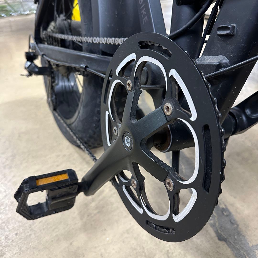 MATE.BIKE 電動アシスト 折りたたみ ファットバイク 20インチ 黒