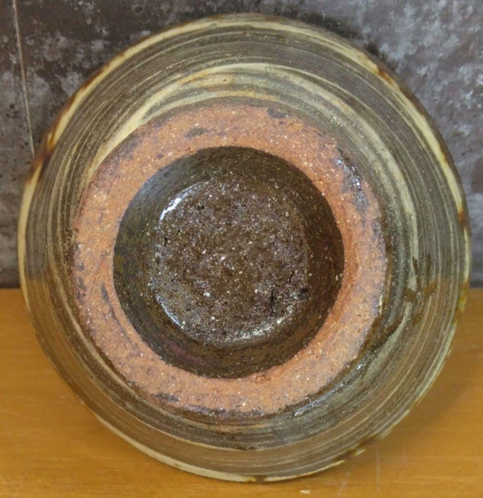 人間国宝 金城次郎 ぐい呑(魚紋ぐい呑）栞 共箱 壷屋焼 壺屋焼 やちむん 美品