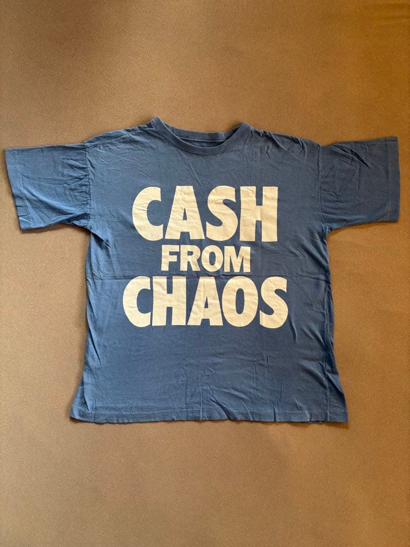 希少　80s CASH FROM CHAOS Tシャツ