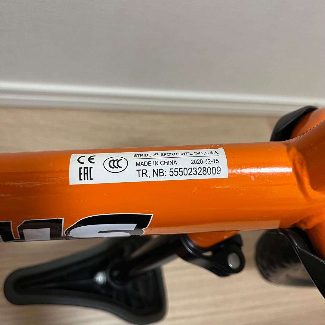STRIDER バランスバイク SPORT オレンジ