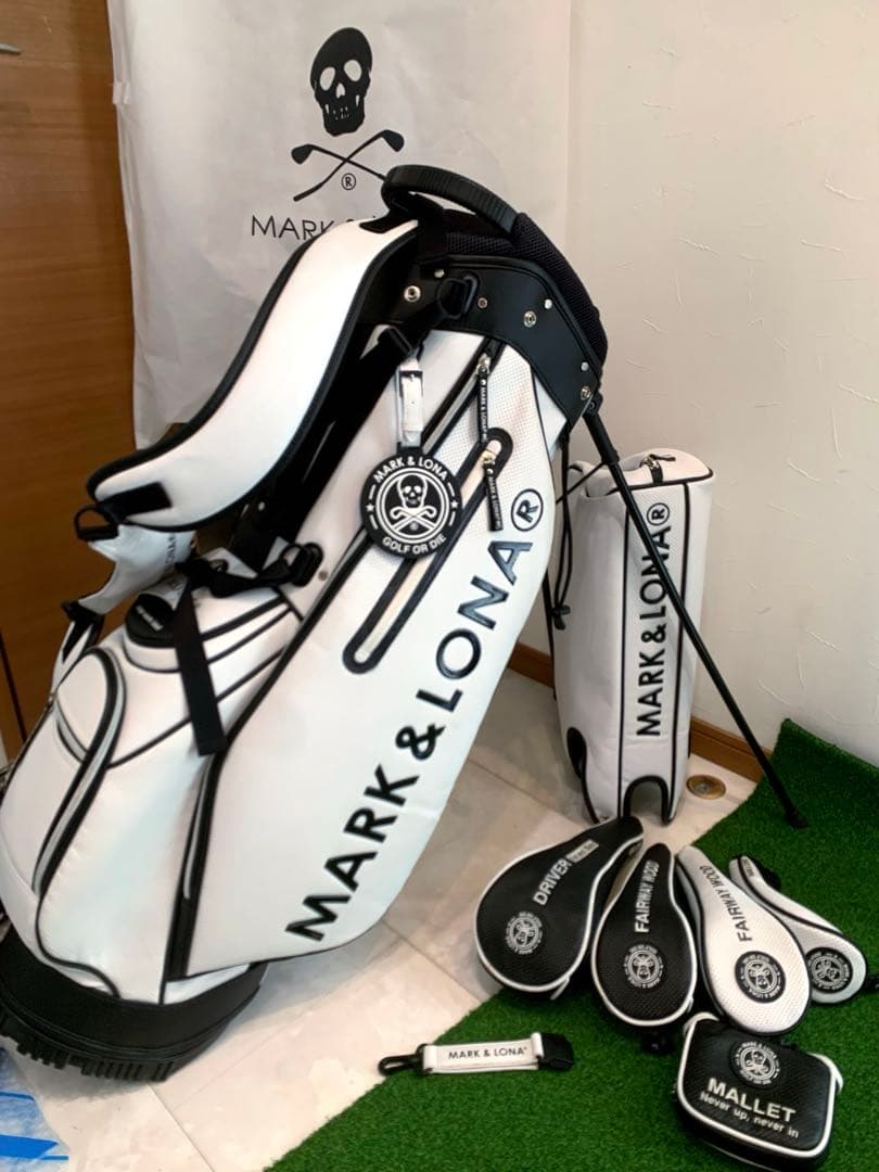 希少　良品　マークアンドロナ　MARK＆LONA キャディバッグ　ヘッドカバー