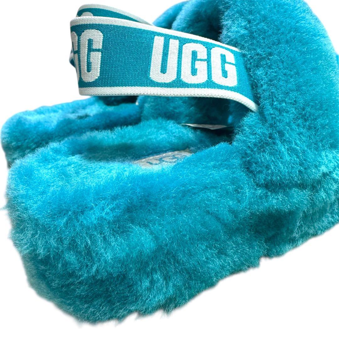 美品✨ UGG アグ サンダル オーイヤー ストラップサンダル シープスキン
