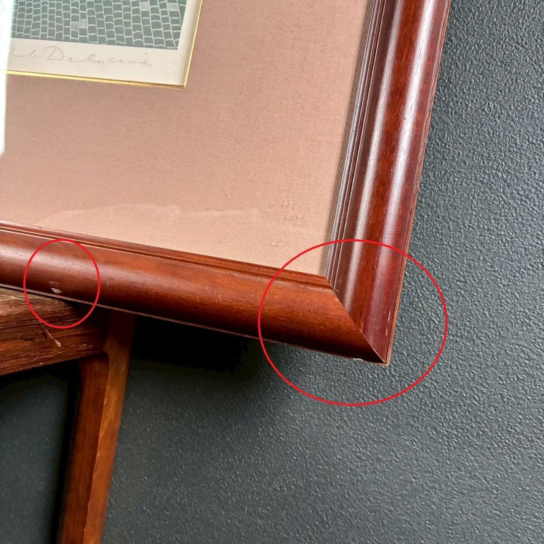 ミッシェル・ドラクロワ「グランドホテル」リトグラフ 大作 直筆サイン入 人気作家