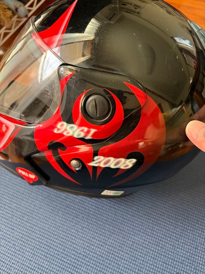 仮面ライダーキバのフルフェイスヘルメット 2008