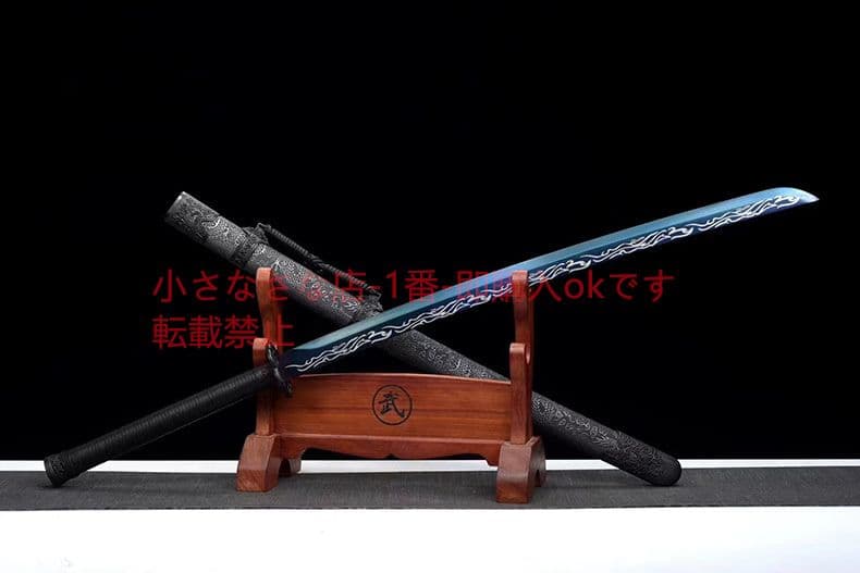 刺繍春刀冷炎  古兵器 武具 刀装具 日本刀 模造刀 春の刺繍を施した刀