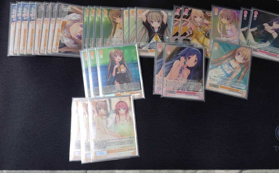 ヴァイスシュヴァルツロゼ　sprite　真白デッキ　光り物多数