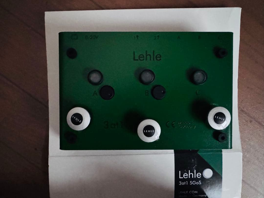 【美品】Lehle 3at1 SGoS ギターエフェクター、インプットセレクター