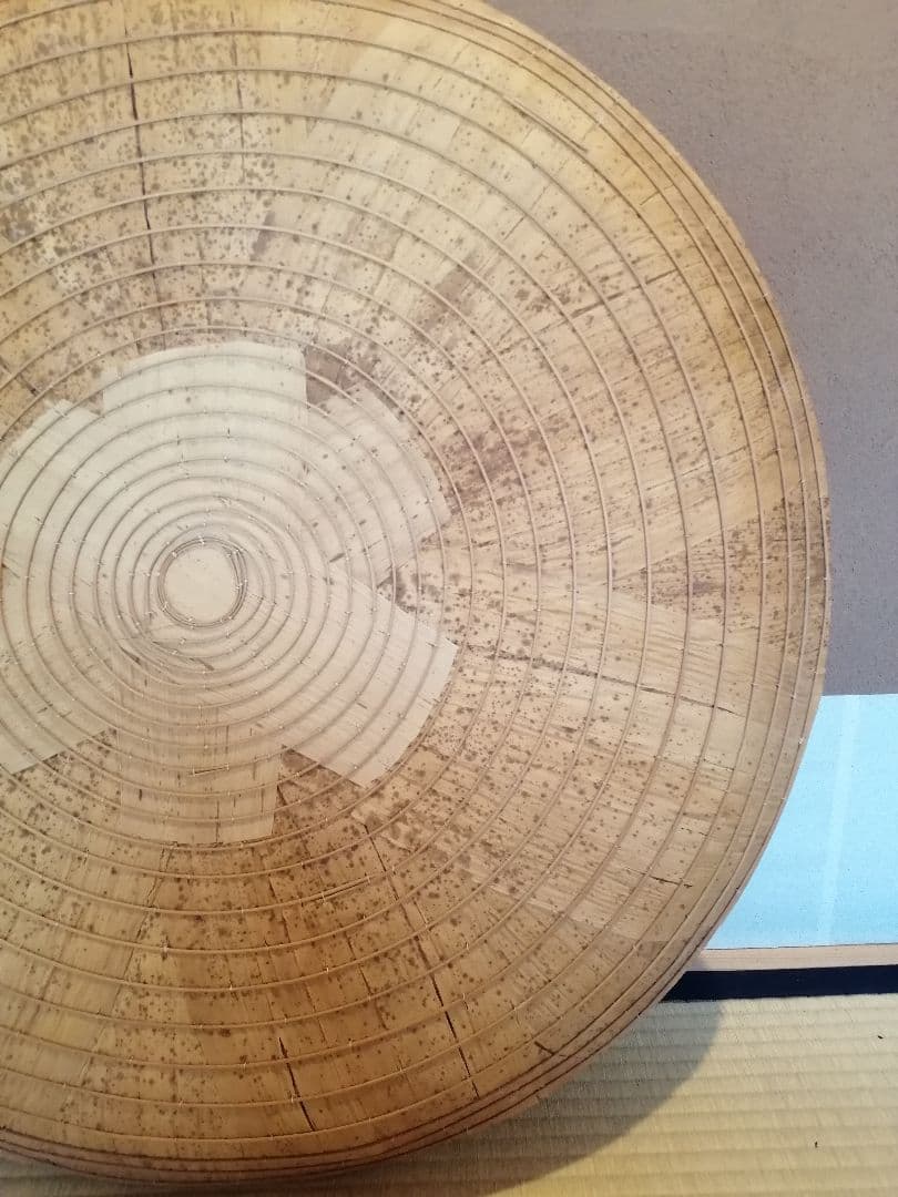 【茶事道具】露地笠　四客組　水屋道具481