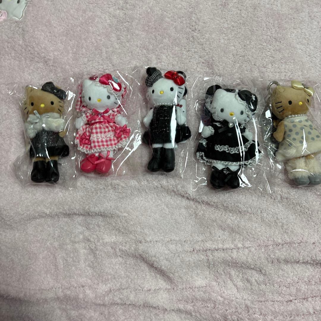 ハローキティ　スタイルアップマスコット　5体セット