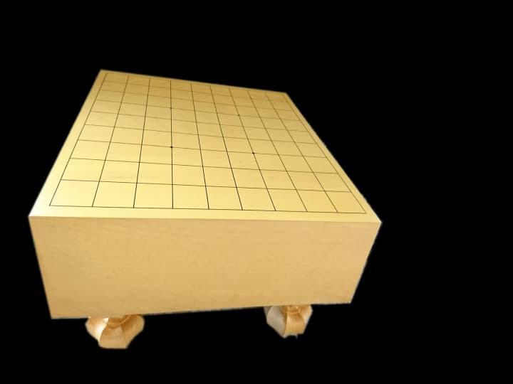 本格将棋盤　ひばの木