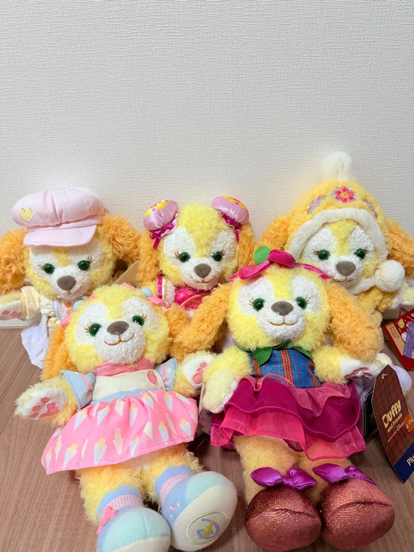 上海ディズニー　香港ディズニー　クッキーアン　ぬいぐるみ