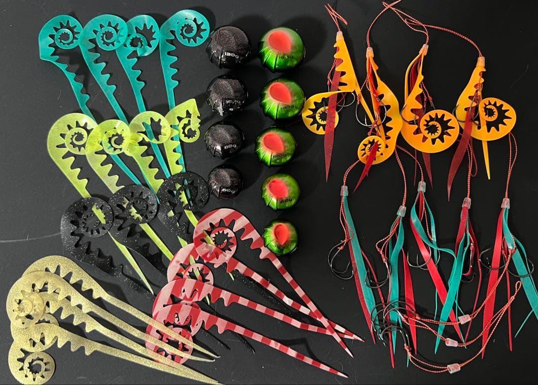 シーフロアコントロール　アンモナイト9個　ネクタイアソートセット 海底制圧