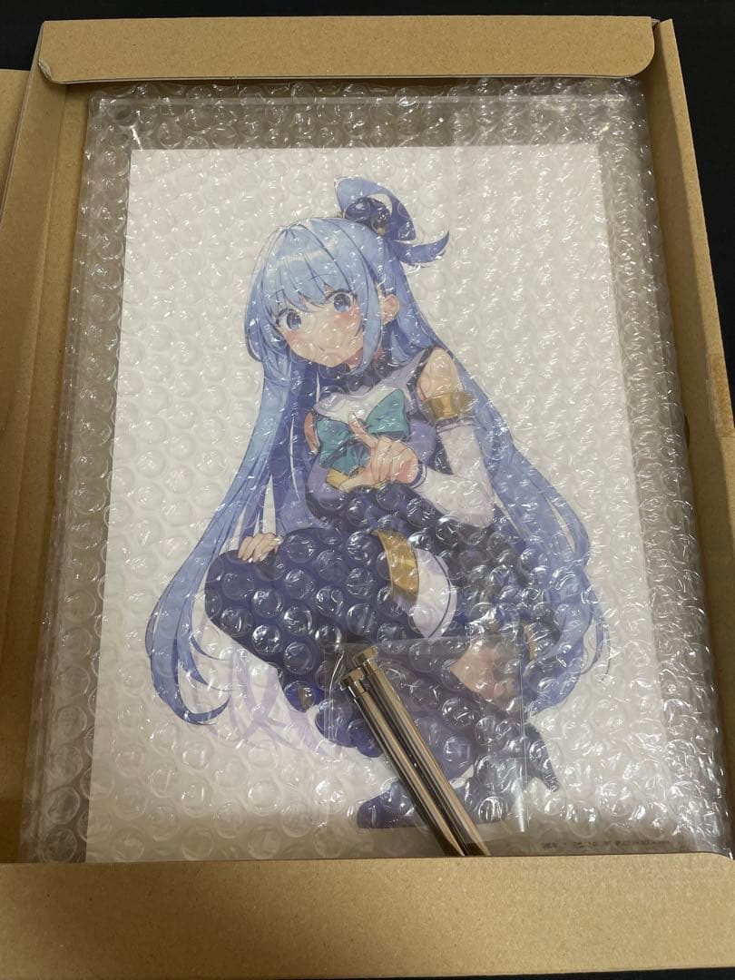 この素晴らしい世界に祝福を！　アクリル複製原画　アクア