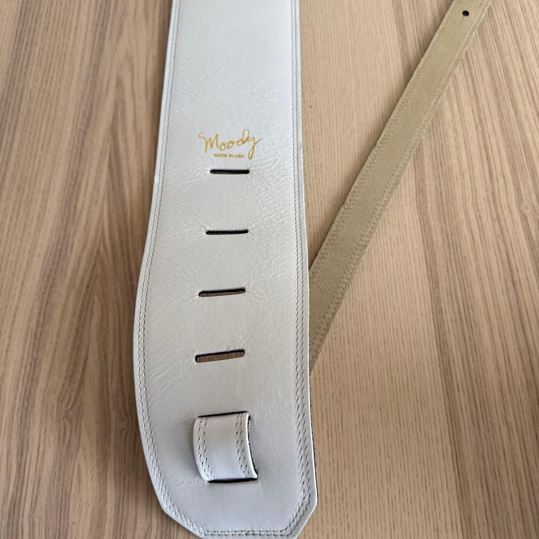 【ほぼ未使用】MOODY STRAPS Leather&Suede 4.0\"