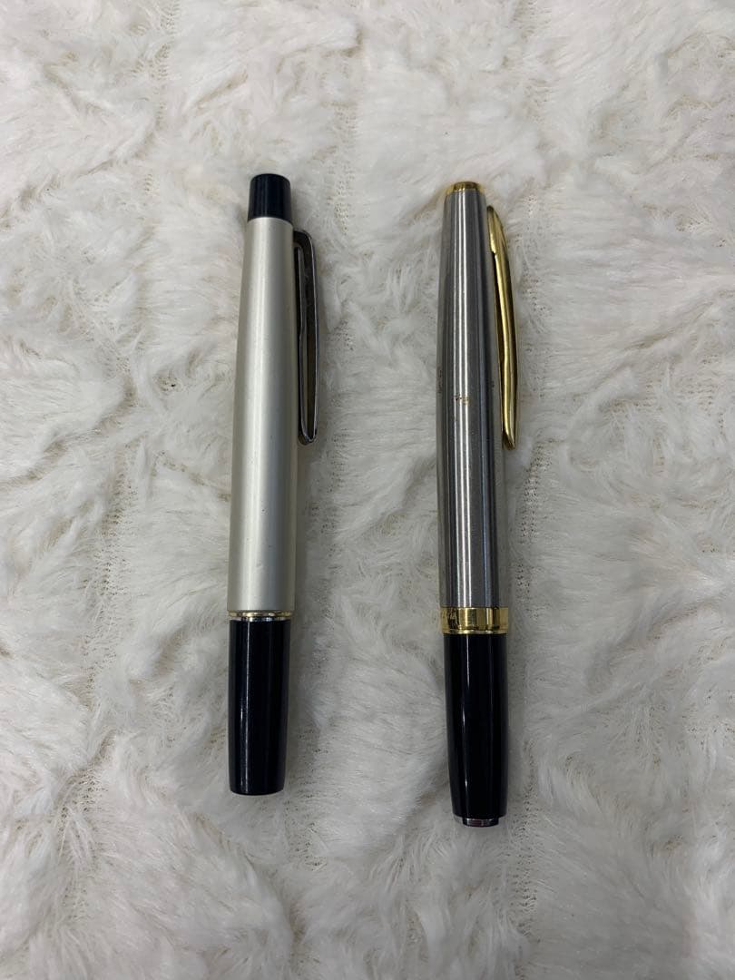 Sailor 万年筆 2本セット シルバー ブラック