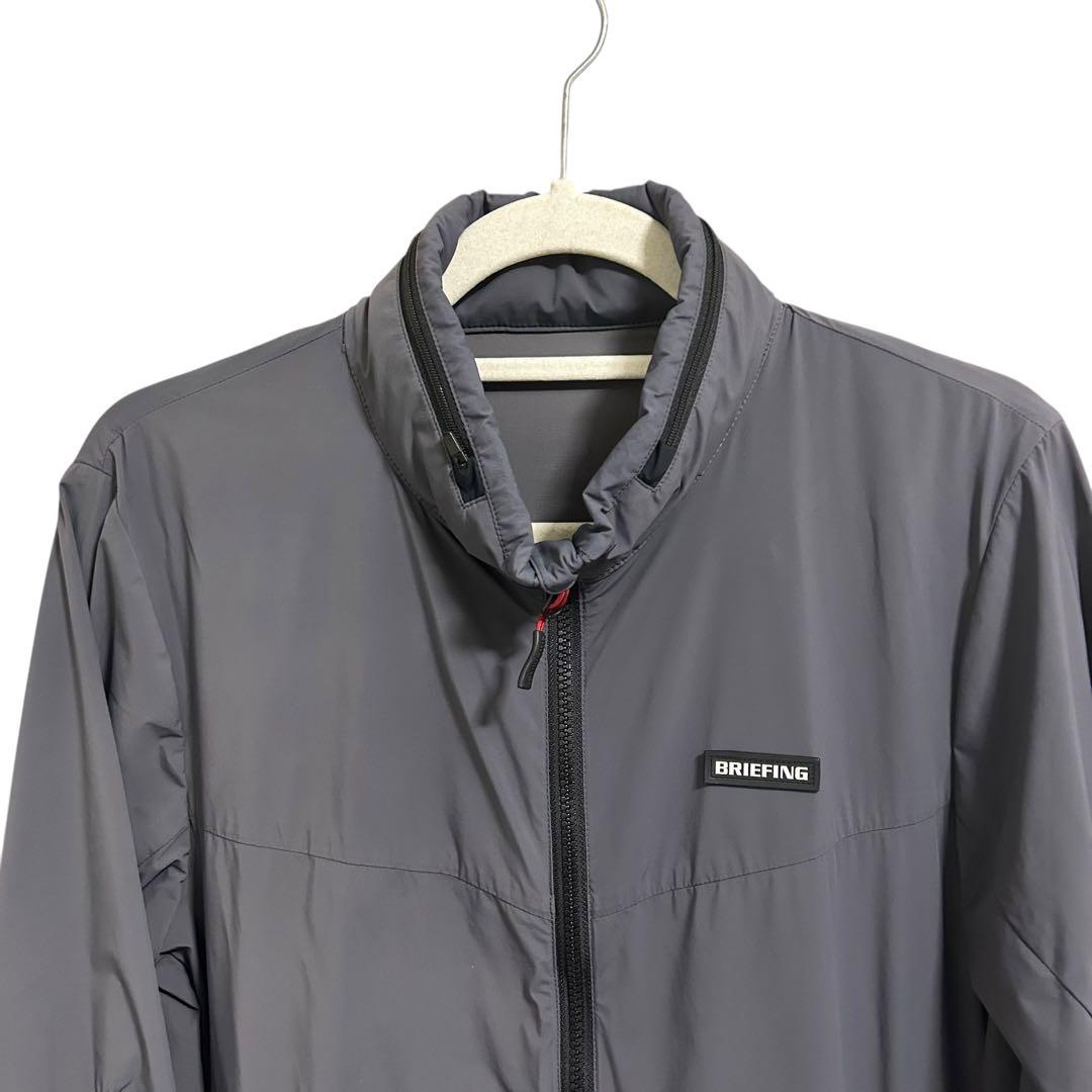 BRIEFING GOLFブリーフィングゴルフ ウィンドジャケット グレー