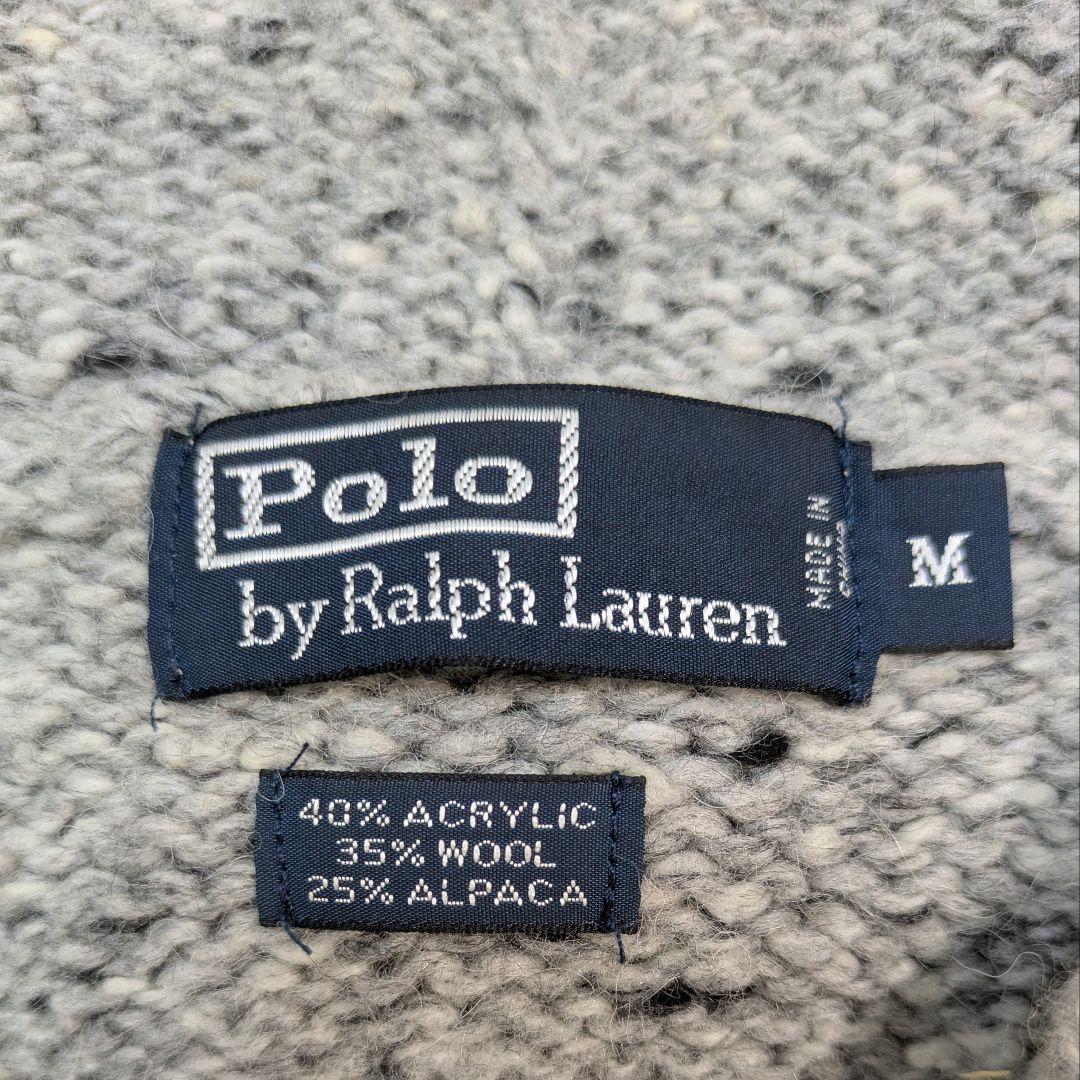 ✨完売品✨ POLO ラルフローレン ニット パーカー フード付き アルパカ