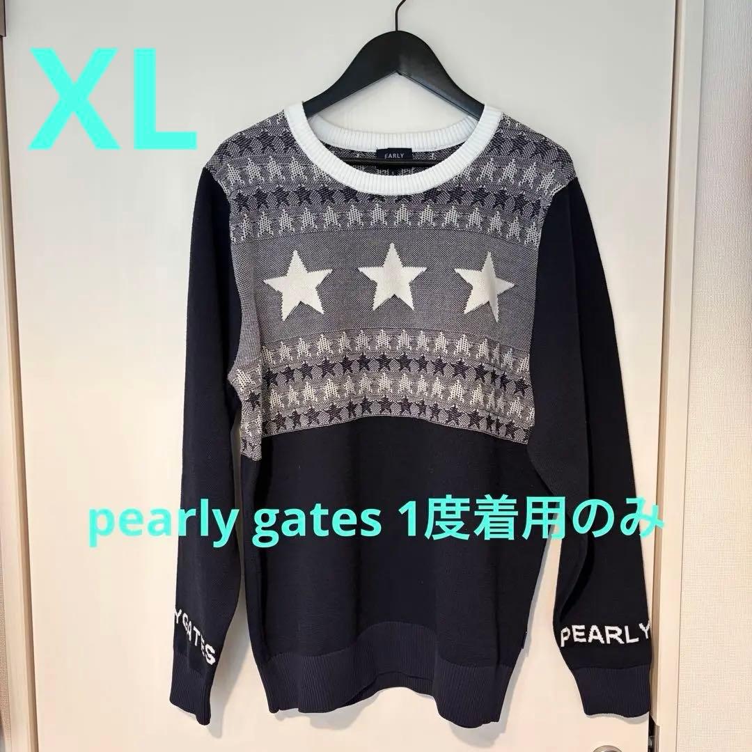送料込☆PEARLY GATES 星柄セーター サイズ6