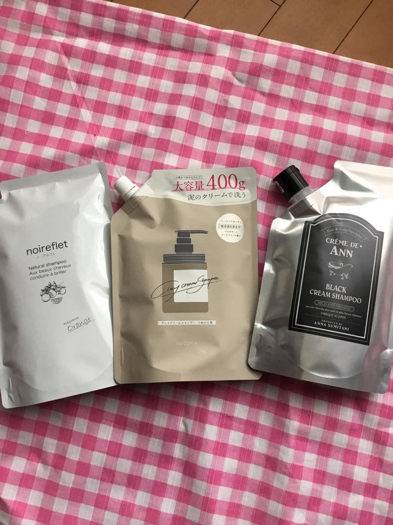 クレムドアン ブラック クリーム シャンプー 400g 他2点