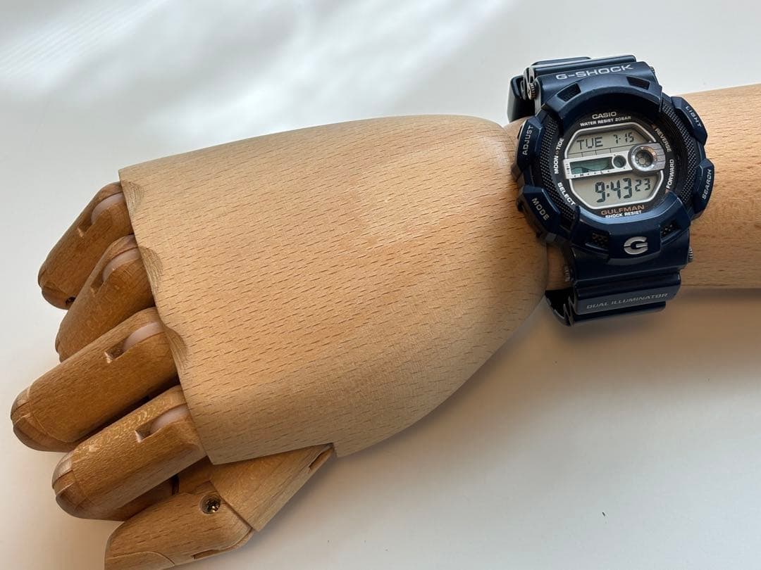 G-SHOCK/ガルフマン/ビンテージ/G-9000/ネイビー/タイドグラフ/紺