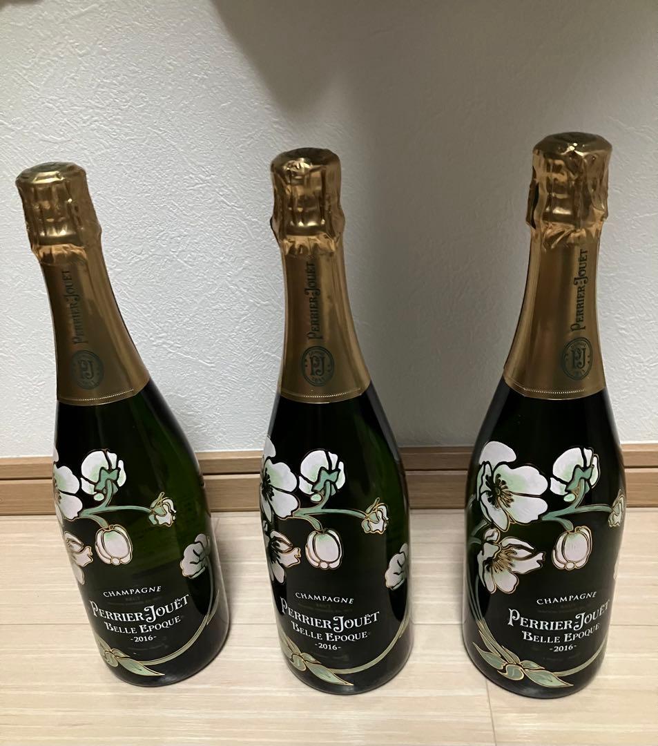 ペリエ・ジュエ ベルエポック 2016年 シャンパン 750ml 3本まとめ売り
