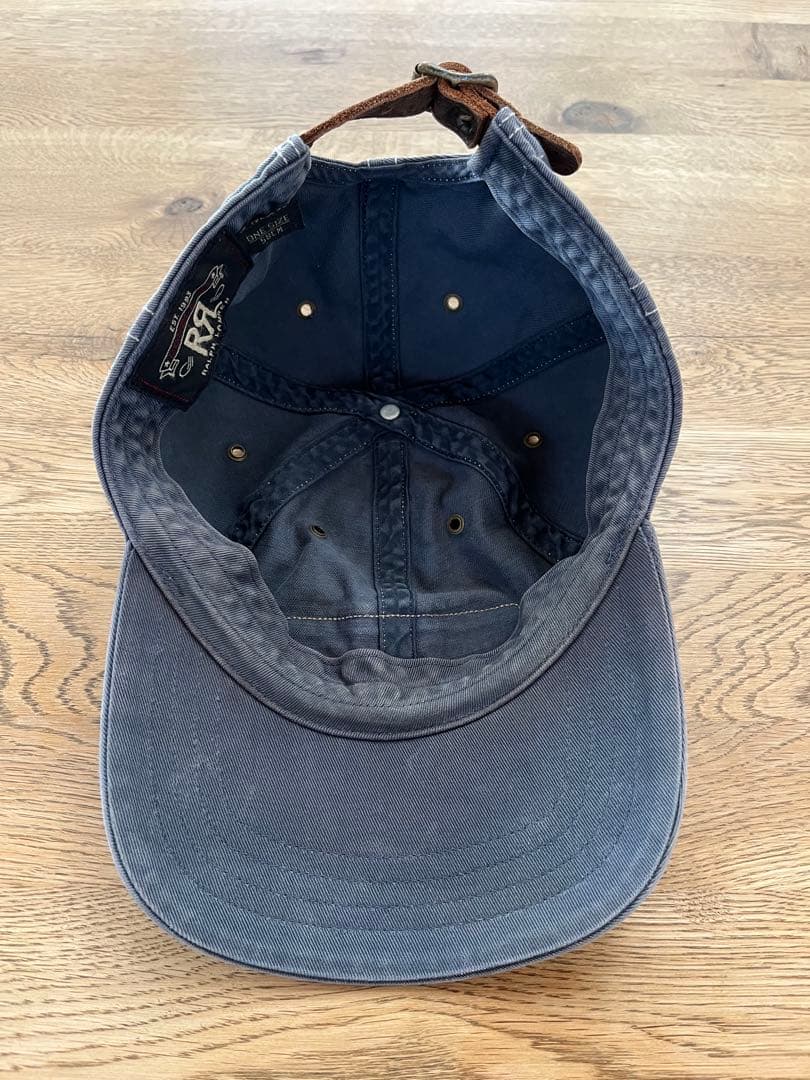 RRL トラッカーキャップ ダブルアールエル ワーク キャップ レザー ベルト