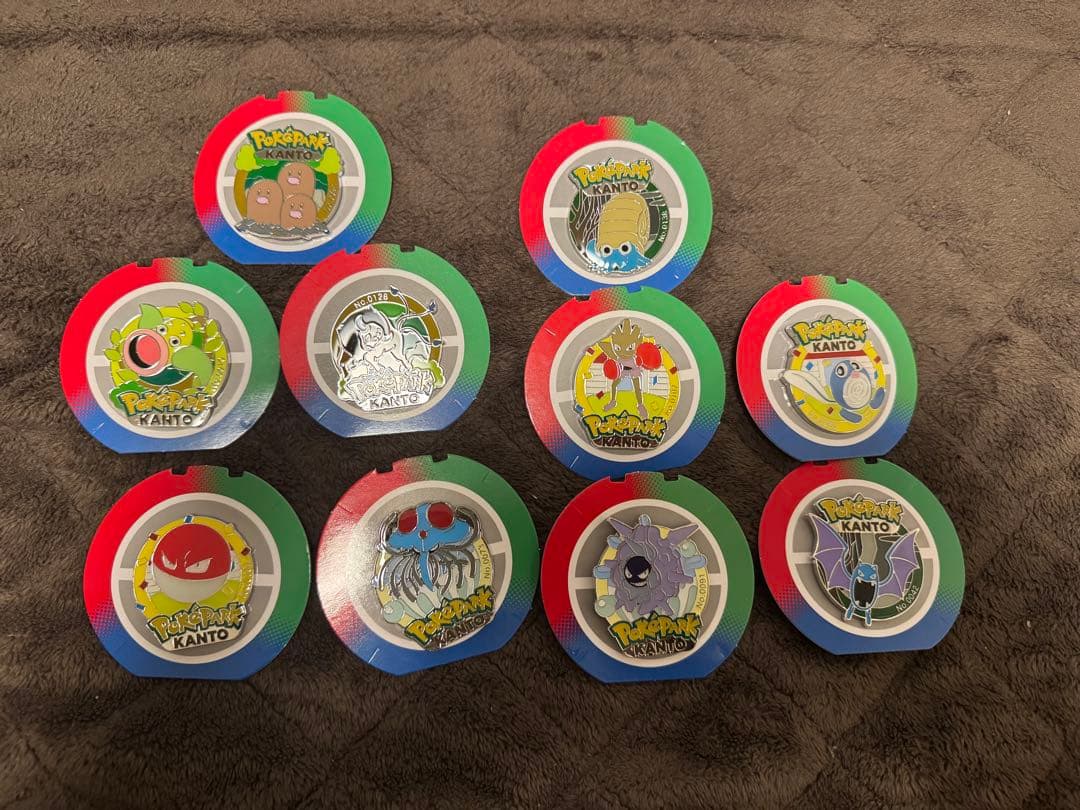 ポケモンパークカントー　ピンズ10個セット