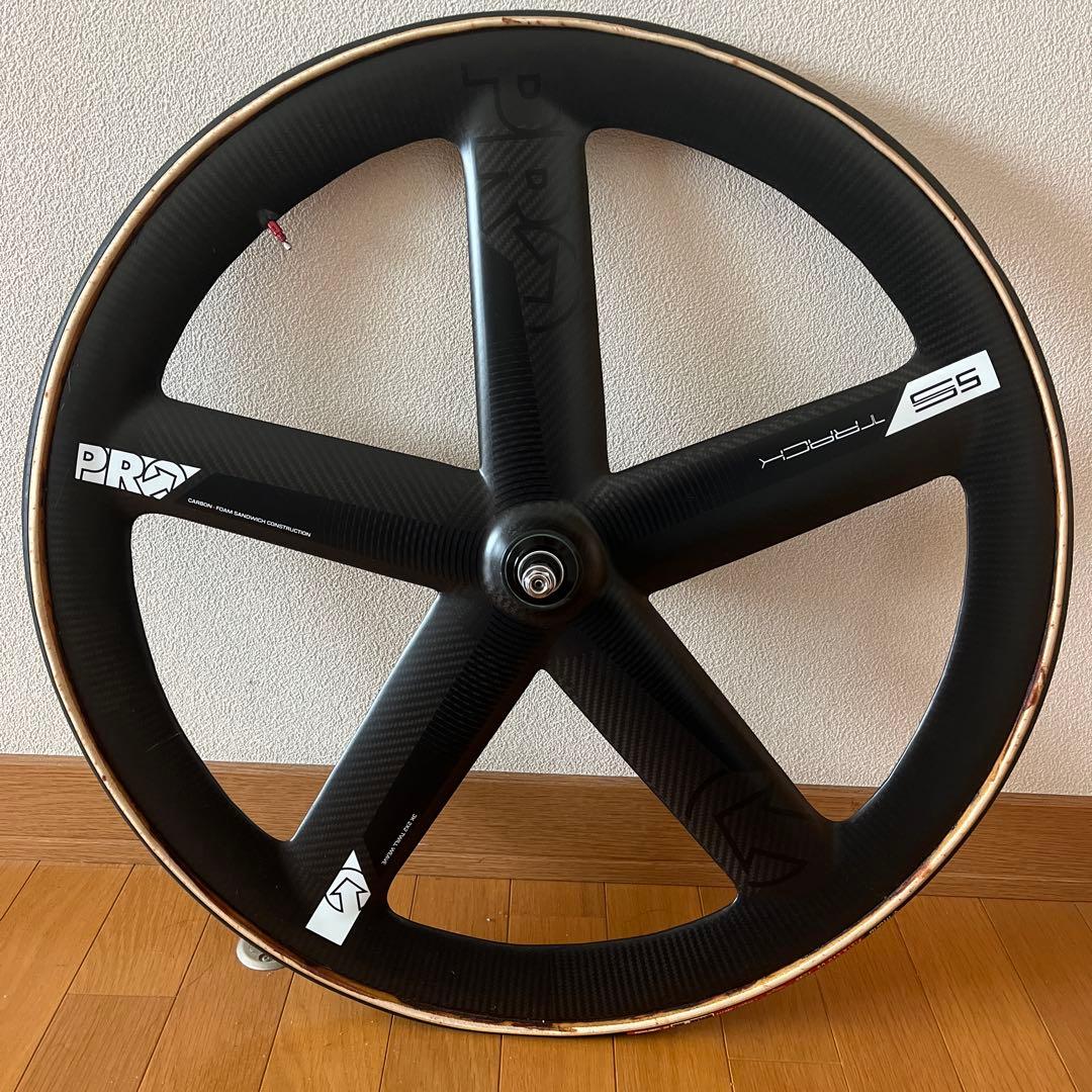 シマノPRO　トラック 5S チューブラーホイール