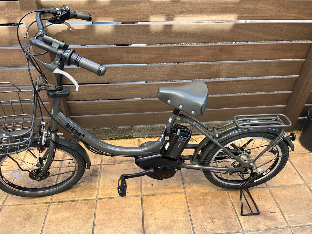 電動アシスト自転車 Bikkeバスケット付き