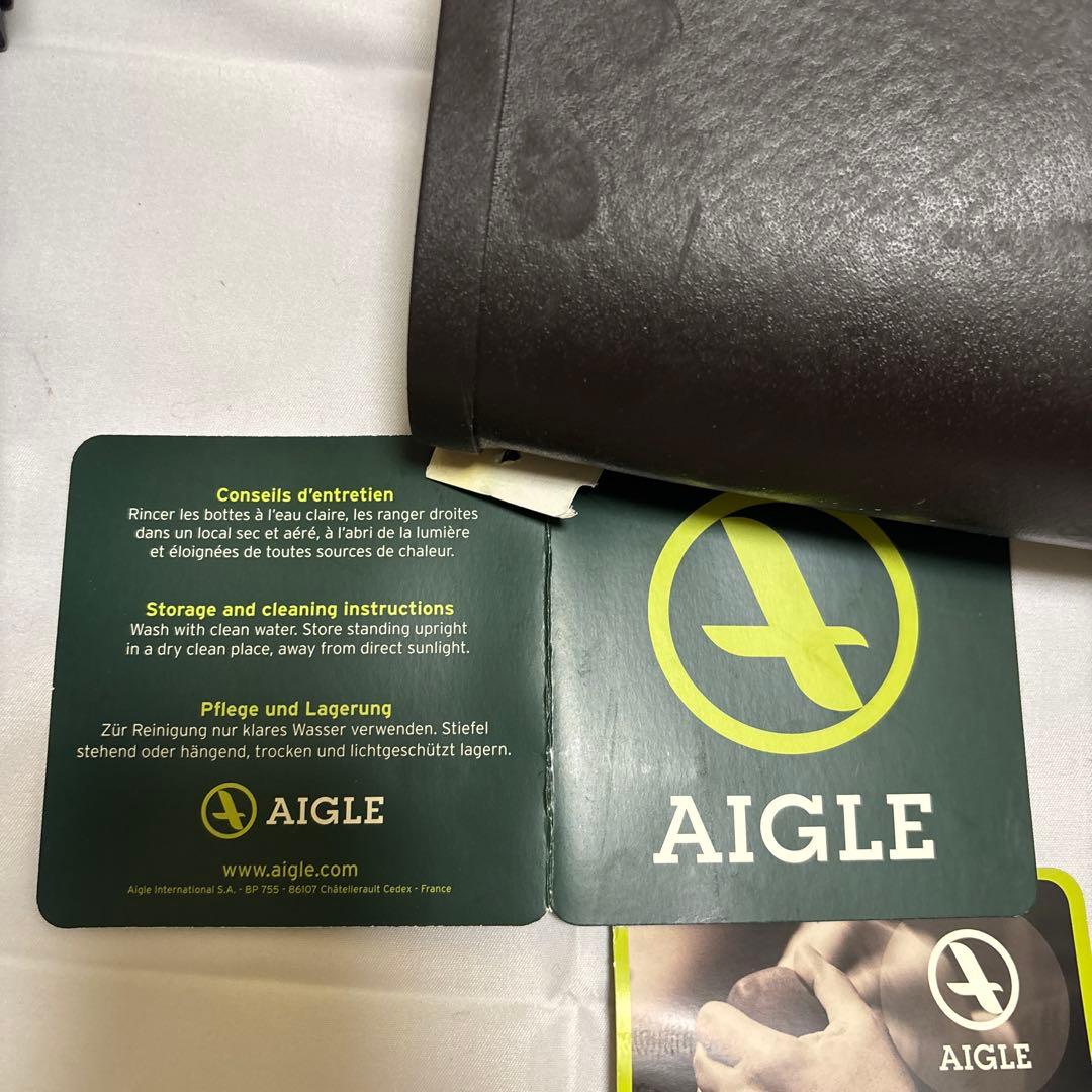 新品未使用　AIGLE CHANTEBELLE JP レインブーツ　35