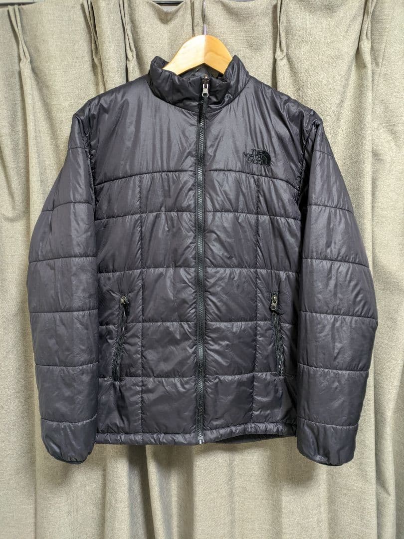 ノースフェイス　中綿ジャケット　ジップインジップ　黒　M