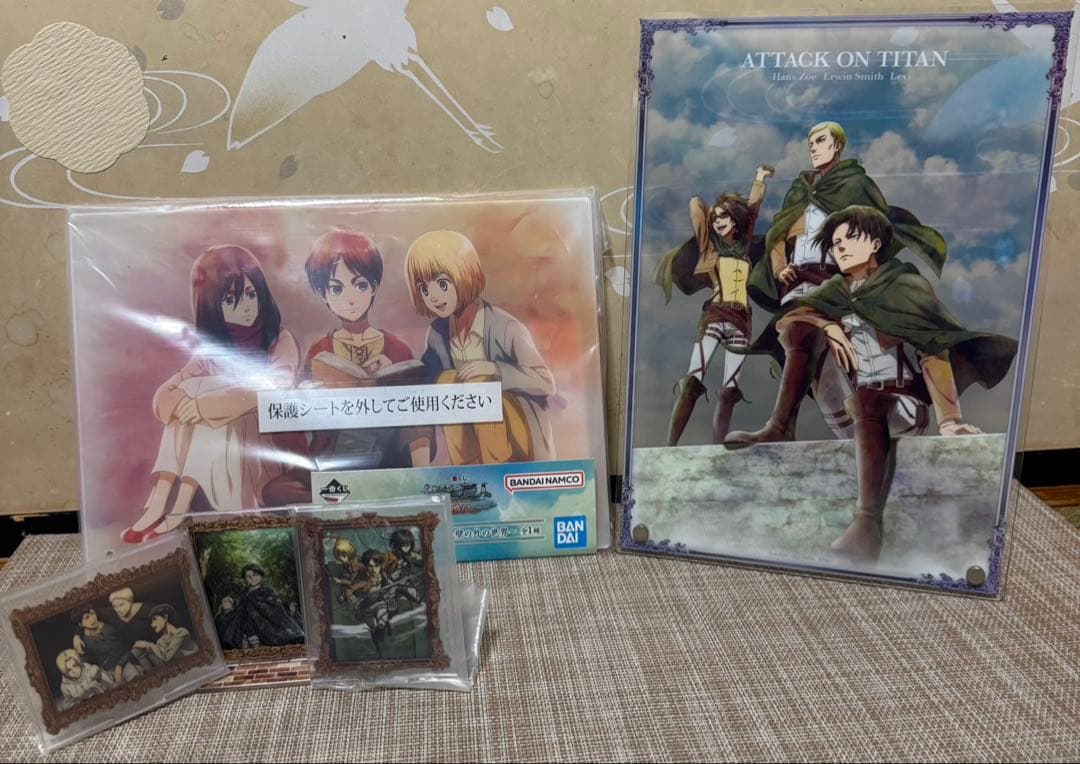 一番くじ　進撃の巨人　フィギュアコンプ