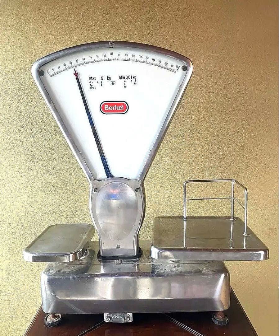 vintage Berkel ベルケル社　ステンレス　精肉用計り