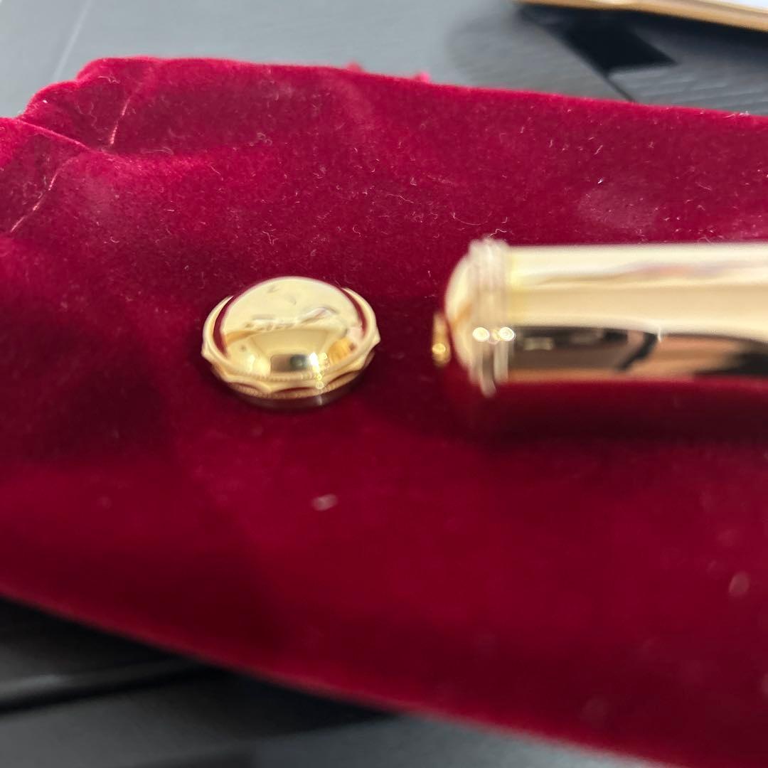 14金製フルート部品