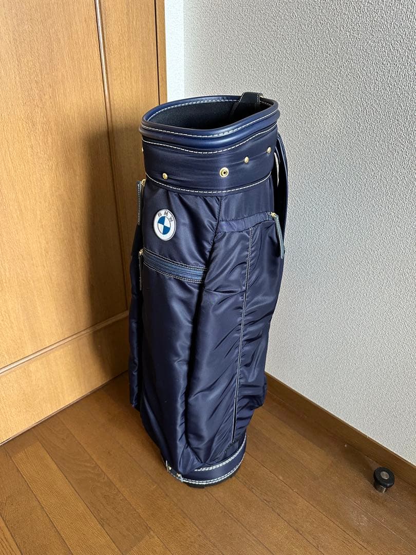  考英舎　ネイビー キャディバッグ