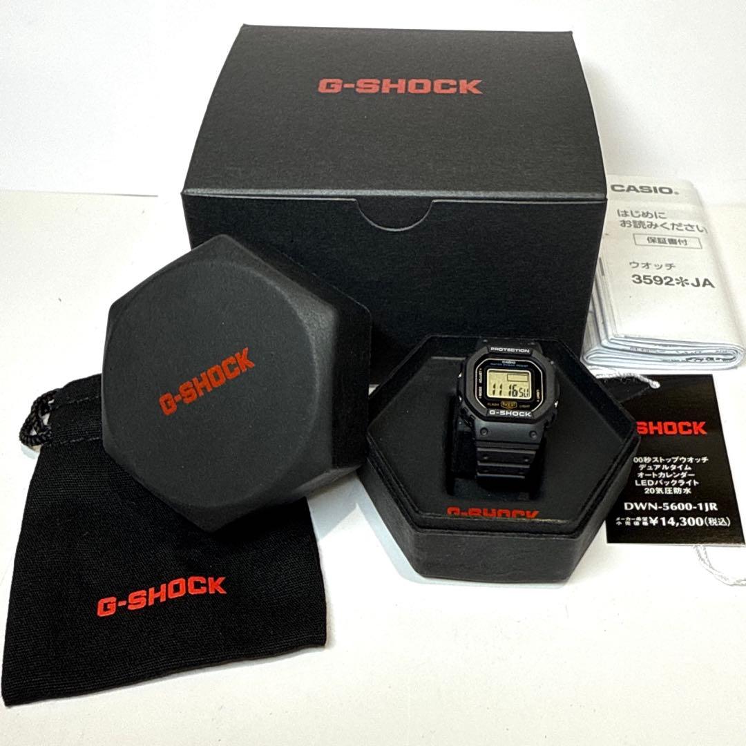 G-SHOCK DWN-5600-1JR ブラックリング