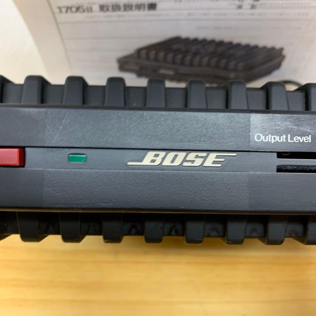 BOSE 1705Ⅱ ステレオパワーアンプメンテナンス済 動作品 ①スタジオなど