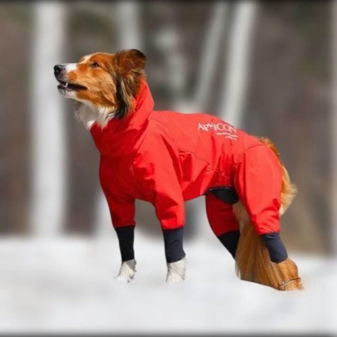 アルファアイコン　 DOG GUARD　VINTAGE RED 2XL