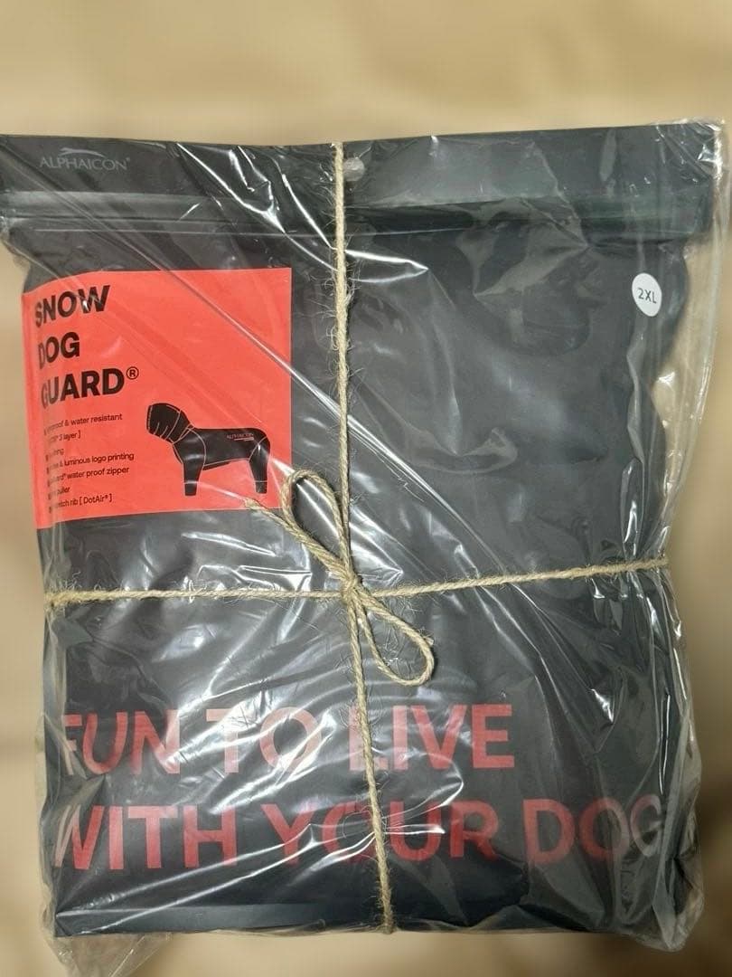 アルファアイコン　 DOG GUARD　VINTAGE RED 2XL