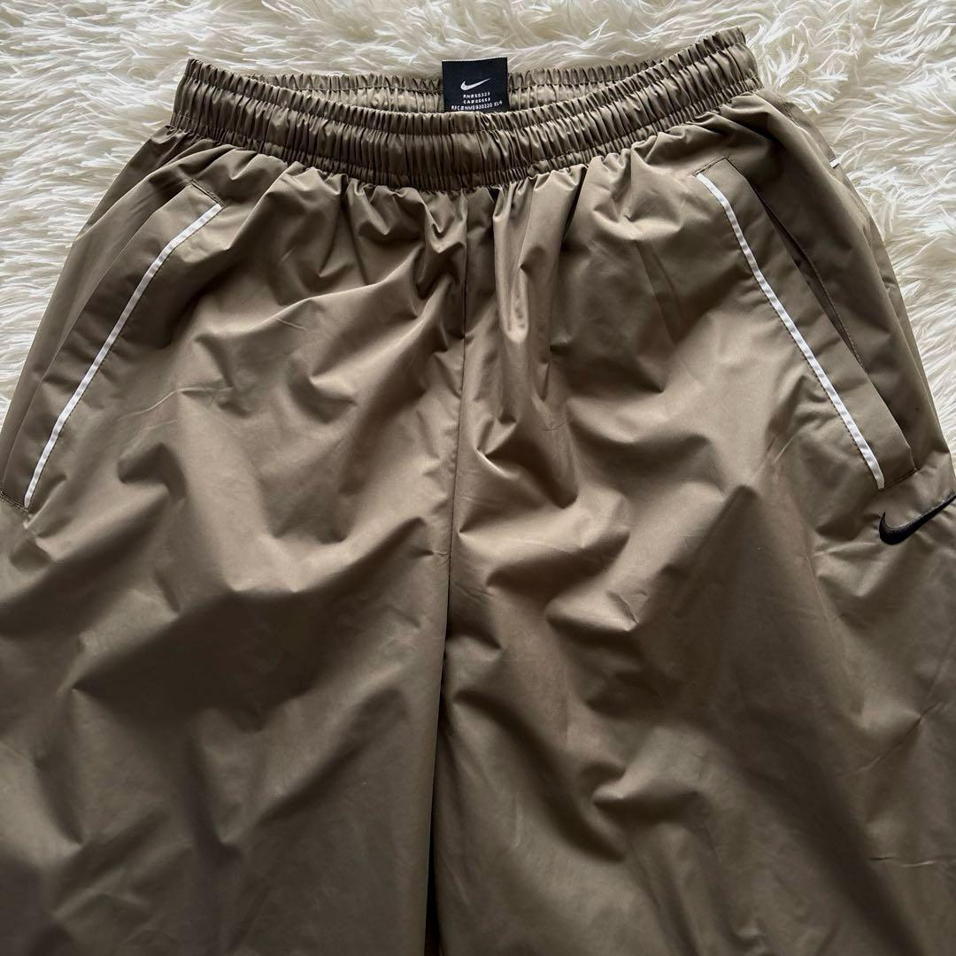古着　ナイキ ウインドブレーカー セットアップ カーキ×黒　CLIMA-FIT