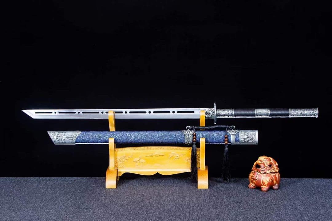滅食透かし戦刀-高性能マンガン鋼 古兵器 武具　刀装具　日本刀　模造刀 居合刀
